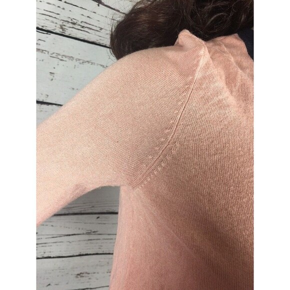 The Webster Miami at Target Pink Navy Classic Cardigan Sweater Gold Buttons XS - Picture 2 of 11